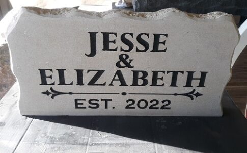 personalized stones